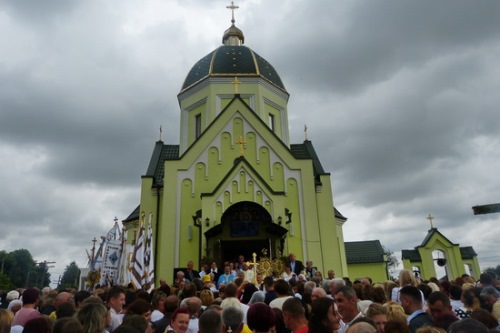 На Тернопільщині освятили відбудований храм.(ФОТО,ВІДЕО)